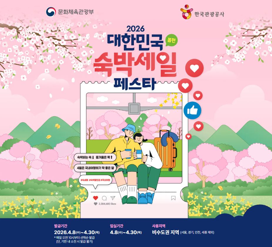 4월 대한민국 숙박세일 페스타